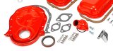 Trans-Dapt Performance PerfectMatch Powdercoated Engine Dress-Up Kits 3058 Kit, PerfectMatch, Steel, Orange Powdercoated, Chevy, Big Block, Kit thumbnail 4