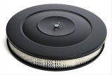 Trans-Dapt Performance Products Air Cleaners 8660 ASPHALT BLACK POWDER COATED 14" RECESS BASE AIR CLEANER thumbnail 1