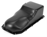 Trans-Dapt Performance Products Oil Pans 8725 PONTIAC ASPHALT BLACK POWDER COATED OIL PAN thumbnail 2