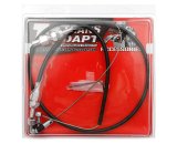 Trans-Dapt Performance Products Throttle Cables 4124 THROTTLE CABLE KIT 36" UNIVERSAL BLACK HOUSING thumbnail 1