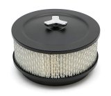 Trans-Dapt Performance Products Air Cleaners 8658 ASPHALT BLACK POWDER COATED 6 3/8" X 3" MUSCLE CAR AIR CLEANER thumbnail 2