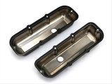 Trans-Dapt Performance Products Valve Covers 8694 GM 2.8L V6 ASPHALT BLACK POWDER COATED VALVE COVERS thumbnail 1
