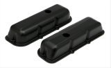 Trans-Dapt Performance Products Valve Covers 8694 GM 2.8L V6 ASPHALT BLACK POWDER COATED VALVE COVERS thumbnail 2