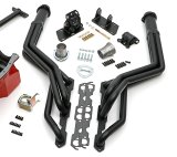 Trans-Dapt Performance Swap-In-A-Box Complete Engine Swap Kits 99096 Kit, Black MAXX Headers, Motor Mounts, Oil Pan, Pickup, Gaskets, Hardware, Chevy, 1986-00 Small Block Chevy, TH350, 700R4, Kit thumbnail 1