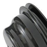 Trans-Dapt Performance Products Crankshaft Pulleys 7146 Pulley, SBC Alum Lwp Sgl Lower Pulley Black thumbnail 2
