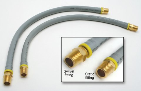 Trans-Dapt Performance Oil Filter Relocation Hose Kits 1047 Hose, Relocation, 36 in. Long x 1/2 in. Diameter, 1/2 in. NPT Male Ends, Kit thumbnail 1