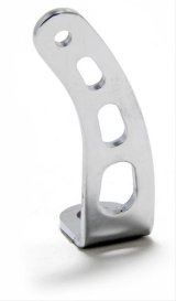 Trans-Dapt Performance Throttle Return Spring Brackets 2297 and Brackets, Chrome thumbnail 2