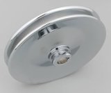 Trans-Dapt Performance Chrome Power Steering Pulleys 6913 Pulley, V-Belt, 1-Groove, Steel, Chrome, .625 in. Bore, Chevy, Each thumbnail 2