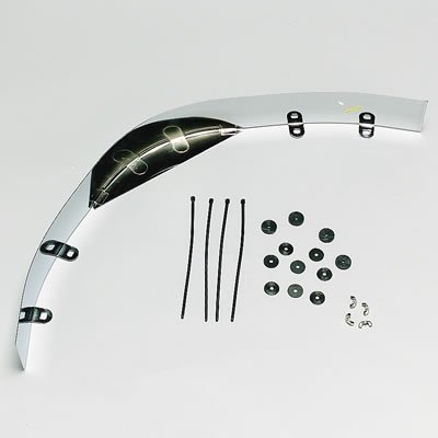 Trans-Dapt Performance Radiator Fan Shrouds 9453 Shroud, Steel, Chrome, 20 in. Diameter, 3 in. Depth, Universal, Each