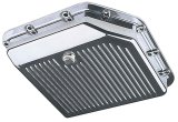 Trans-Dapt Performance Aluminum Transmission Pans 8896 Pan, Stock, Aluminum, Polished, Finned, GM, TH350, Each thumbnail 2