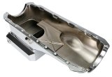 Trans-Dapt Performance Drag Race Oil Pans 9728 Pan, Steel, Chrome Plated, 6 qt., Chevy, Big Block, Each thumbnail 1