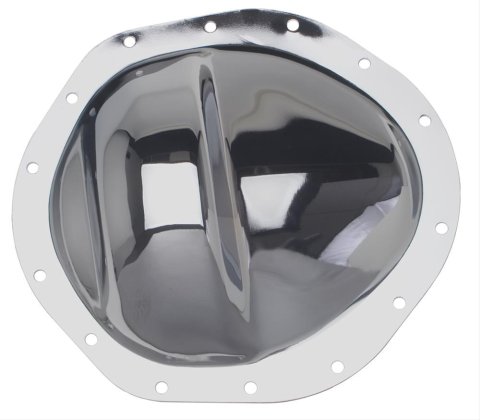 Trans-Dapt Performance Chrome 14 Bolt GM 9.5 Inch Differential Cover 9043 Cover, Steel, Chrome, GM, in., Truck, Kit