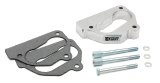 Trans-Dapt Performance Wide-Open TBI Spacers 2634 Throttle Body Spacer, Wide Open, Aluminum, Natural, 1 in., Chevy, GMC, Pickup/SUV, Each thumbnail 2