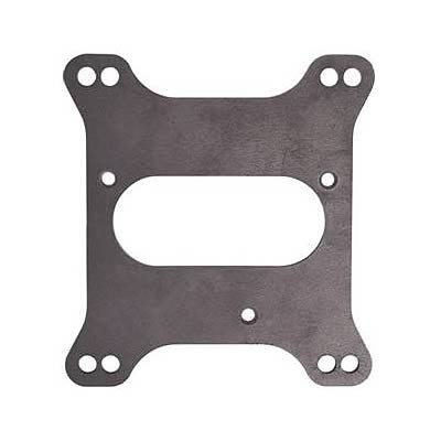 Trans-Dapt Performance Throttle Body to Carbureted Manifold Adapters 2210 TBI Adapter, 3-Bolt TBI Square Bore Manifold, Steel, .250 in. Thick, Gaskets, Hardware, Kit thumbnail 5