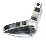 Trans-Dapt Performance Billet Aluminum Air Conditioning Brackets 7816 Bracket, Fits Axial Style A/C Compressor, Aluminum, Polished, Inward Mount, Chevy, GMC, Small Block thumbnail 1