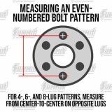 Trans-Dapt Performance Billet Wheel Adapters 3603 Adapters, 1.250 in. Thickness, Aluminum, Clear Anodized, 4 x 4.50 in. Hub to 4 x 100mm Wheel, Pair thumbnail 2