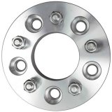 Trans-Dapt Performance Billet Wheel Adapters 3614 Adapters, 1.250 in. Thickness, Aluminum, Clear Anodized, 5 x 5.00 in. Hub to 5 x 4.75 in. Wheel, Pair thumbnail 3