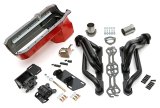 Trans-Dapt Performance Swap-In-A-Box Complete Engine Swap Kits 44063 Kits, Complete, Shorty Black Painted Headers, Motor Mounts, Red Oil Pan, Chevy, GMC, Small Block, Kit thumbnail 3