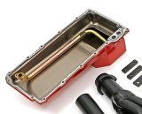 Trans-Dapt Performance Swap-In-A-Box Complete Engine Swap Kits 46011 Kit, LS, GM A-Body, Steel Headers, Natural Finish, 1 3/4 in. Primary Tube, Steel Oil Pan, Red Painted, Kit thumbnail 1