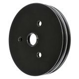 Trans-Dapt Performance Products Crankshaft Pulleys 7143 Pulley, Alum Pulley Double Lower Swp Black thumbnail 1