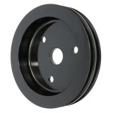 Trans-Dapt Performance Products Crankshaft Pulleys 7143 Pulley, Alum Pulley Double Lower Swp Black thumbnail 2