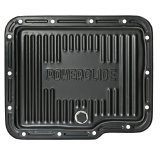 Trans-Dapt Performance Products Automatic Transmission Pans 7172 Pan, Powerglide Black Finned Trans Pan thumbnail 1