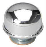 Trans-Dapt Performance Chrome Valve Cover Breathers 4803 Breather, Twist-On, Round, Steel, Chrome, Plain, Each thumbnail 2