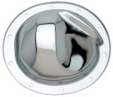 Trans-Dapt Performance Chrome 10 Bolt GM 8.2 Inch Differential Cover 4786 Cover, Steel, Chrome, GM, in., 10-Bolt, Each thumbnail 2