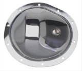 Trans-Dapt Performance Chrome 10 Bolt GM 8.5 Inch (truck, front) Differential Cover 8784 Cover, Steel, Chrome, GM, Front in. Corporate, 10-Bolt, Kit thumbnail 1