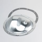 Trans-Dapt Performance Chrome 10 Bolt GM 8.5 Inch (truck, front) Differential Cover 8784 Cover, Steel, Chrome, GM, Front in. Corporate, 10-Bolt, Kit thumbnail 2