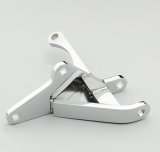 Trans-Dapt Performance Steel Alternator Brackets 9502 Bracket, Steel, Chrome, Front Cover Mount, Short Water Pump, Chevy, Big Block, Each thumbnail 2