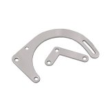 Trans-Dapt Performance Steel Alternator Brackets 8990 Bracket, Steel, Chrome, Front Cover Mount, Short Water Pump, Chevy, Small Block, Kit thumbnail 2