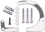 Trans-Dapt Performance Steel Alternator Brackets 8990 Bracket, Steel, Chrome, Front Cover Mount, Short Water Pump, Chevy, Small Block, Kit thumbnail 3