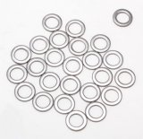 Trans-Dapt Performance AN Series Washers 9277 Washer, Flat Series, Stainless Steel, Polished, .375 in. I.D., Set of 25 thumbnail 1