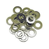 Trans-Dapt Performance AN Series Washers 9277 Washer, Flat Series, Stainless Steel, Polished, .375 in. I.D., Set of 25 thumbnail 2
