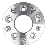 Trans-Dapt Performance Billet Wheel Adapters 3622 Adapters, 1.250 in. Thickness, Aluminum, Clear Anodized, 5 x 5.0 in. Hub to 5 x 135mm Wheel, Pair thumbnail 3