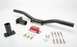 Trans-Dapt Performance Universal Transmission Mounts 4549 Mount, Steel, Black, 3.00 in. Drop, 26 in. to 36 in. Width, Chevy, Kit thumbnail 1