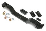 Trans-Dapt Performance Crossmembers 6519 Transmission Crossmember, Steel, Black, Chevy, Pontiac, Kit thumbnail 1