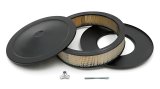 Trans-Dapt Performance Products Air Cleaners 8656 ASPHALT BLACK POWDER COATED AIR CLEANER 14 X 3 DOMINATOR BASE thumbnail 3