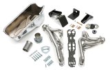 Trans-Dapt Performance Swap-In-A-Box Complete Engine Swap Kits 41002 Kit, Silver Ceramic Coated Headers, Motor Mounts, Oil Pan, Gaskets, Hardware, Chevy, Pre-1979 Small Block, TH350, 700R4, T56, Kit thumbnail 3
