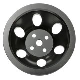 Trans-Dapt Performance Products Water Pump Pulleys 7135 Pulley, BBC Aluminum Pulley Double Upper Swp Black thumbnail 3