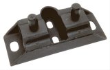 Trans-Dapt Performance Transmission Mount Pads 4716 Pad, Steel, Black, Replacement for #4136, Ford, Each thumbnail 1