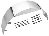 Trans-Dapt Performance Radiator Fan Shrouds 9454 Shroud, Steel, Chrome, 20 in. Diameter, 5.5 in. Depth, Universal, Each thumbnail 1