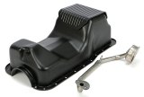 Trans-Dapt Performance Slam-Guard Oil Pans 8652 SB FORD SLAMGUARD OIL PAN- ASPHALT BLACK POWDERCOAT thumbnail 1