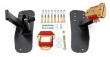 Trans-Dapt Performance Engine Swap Motor Mounts 4553 Mounts, Swap, Bolt-in, Steel, Black, Jeep, Chevy Small Block, Kit thumbnail 3