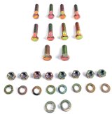 Trans-Dapt Performance Universal Transmission Mounts 6549 Crossmember, Steel, Black, 3 in. Drop, 26 in. to 36 in. Width, Chevy, 4L60E, 700R4, T-56, Kit thumbnail 2