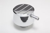 Trans-Dapt Performance Products Valve Cover Breathers 6623 BALL-MILLED ALUMINUM PCV PUSH-IN BREATHER FITS COVERS WITH 1.25" HOLES- CHROME thumbnail 2
