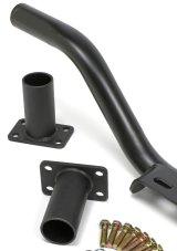 Trans-Dapt Performance Universal Transmission Mounts 6526 Crossmember, Steel, Black, 6 in. Drop, 26 in. To 36 in. Width, Ford, C-4, C-6, Kit thumbnail 2
