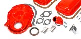 Trans-Dapt Performance PerfectMatch Powdercoated Engine Dress-Up Kits 3056 Kit, PerfectMatch, Steel, Orange Powdercoated, Chevy, Big Block, Kit thumbnail 4