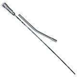 Trans-Dapt Performance Products Engine Oil Dipsticks 7156 Dipstick, Pontiac Black Dipstick Billet Handle thumbnail 4